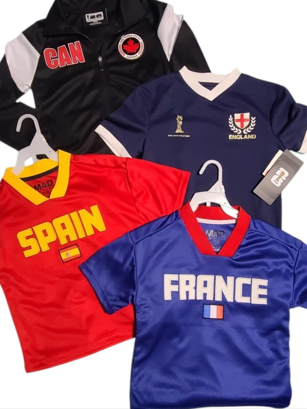 ⚽ Kids International Soccer Clothing Mega Lot - Boys 5,6,7,8 SM-MED